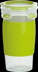 N107500 EMSA CLIP &amp; GO Smoothie Mug, green, 0.45 l