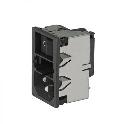 KM00.1205.11 Moduł zasilający, wciskany, z osłoną