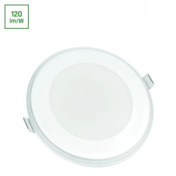 FIALE 3 STEPS 12.5W NW 230V 120st IP44 FI148x37mm BIAŁY okrągła aureola A i