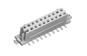 Gniazdo PCB 4 -pinowe 2 -rzędowe raster: 2.0mm Proste SMD