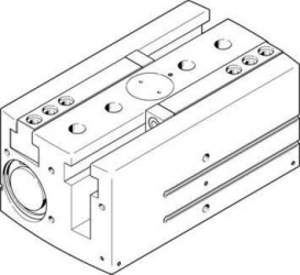 FESTO 3361493 HGPL-63-100-A-B Chwytak równoległy Materiał obudowy: aluminium 1 szt.