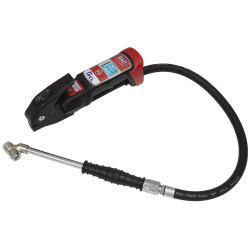 Sealey SA37/96B Premier Anodised Digital Tyre Inflator &#x2B; Twin Push-On Connector