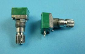 9x11 10k A LOG.L=15mm POTEN.OBR.POJ.