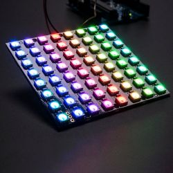 Adafruit NeoPixel NeoMatrix 8x8 - 64 RGB LED Pixel Matrix