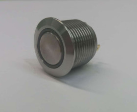 Nasadka przełącznika Chwilowy SPST średnica wycięcia 16mm, montaż panelowy RS PRO