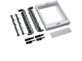 univers N Blok dla szyn zbiorczych poziomych 300x250 mm UE21E5 HAGER