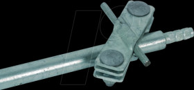 620015 Connection clamp, round cable, angled