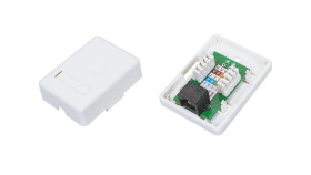 Gniazdo Natynkowe Utp Kat.5E 1Xrj45 Gn001