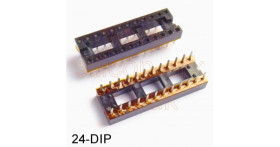 IC socket 24-DIP Low Profile - Cambion
