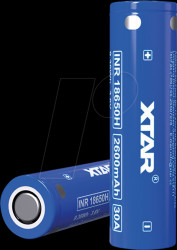 18650H-2600 Industrial cell, 18650, 3.6 V, 2600 mAh, unprotected, pack of 2