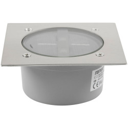 Ranex 10.009.62 Solar LED Recessed Floor Light Brushed Steel 0.12W