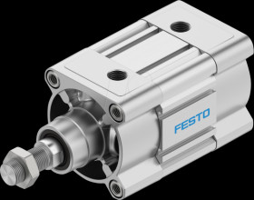 3656854 Standard cylinder, DSBC, dia. 80 mm, M20x1.5, G3/8, D3, PPSA