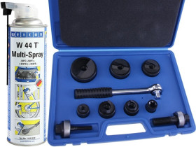 Wycinak mechaniczny do otworów w stali / Wycinak do otworów w rozdzielnicach 1/2-2 / Otwornica do blachy WM-60F