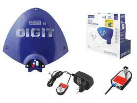 Antena Digital niebieska aktywna TELMOR