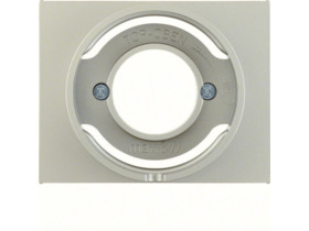 BERKER K.5 Płytka czołowa do sygnalizatora świetlnego E14 stal szlachetna lak 11677004 HAGER