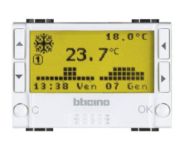 Regulator temperatury, biały