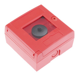 Ostrzegacz zbijanej szybki alarmowej Szkło Czerwony Skrzynka alarmowa ze zbijaną szybką