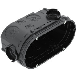 Puszka podtynkowa hermetyczna podwójna gł. 66mm bezhalogenowa UG 66-DV-L 2003723