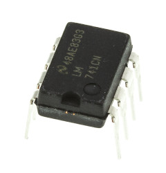 Wzmacniacz operacyjny Texas Instruments Otwór przelotowy 1 MDIP 1 MHz 18 V 8-pinowy