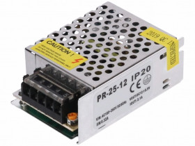 Zasilacz Standard modułowy PR 12V 25W