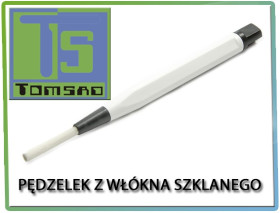 Pędzelek w z włókna szklanego