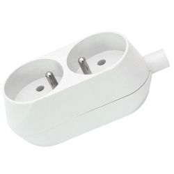 listwa zasilająca 2 gniazda z uziemieniem GN-270