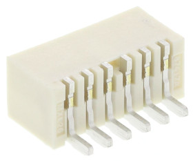 Wtyk PCB 6-pinowe raster: 1.5mm -rzędowe Molex Montaż powierzchniowy Męski 3.0A 350.0 V.
