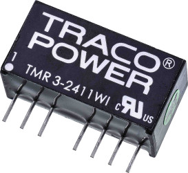 Przetwornica DC-DC, 3W, Uwe 9 → 36 V DC, Uwy 5V dc, Iwy 600mA, TRACOPOWER