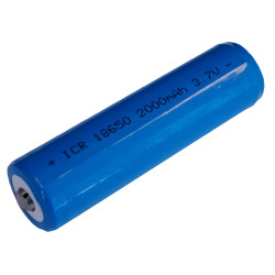 Lighthouse L/HSB372000 Rechargeable 18650 Li-ion Battery 3.7V 2000mAh