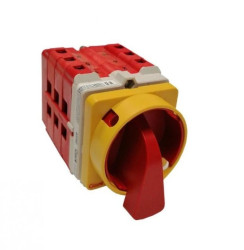 Przełącznik Gave I-II, 3P+2s, 63A, bezprzerwowy UPS - BY-PASS, dźwignia z możliwością blokady, 2x styk pomocniczy, A459E6100