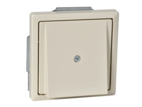 MERTEN D-LIFE Płytka czołowa wyjścia kablowego kremowa MTN299344 SCHNEIDER ELECTRIC