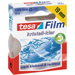 tesafilm&#xAE; 57330 Crystal Clear Adhesive Tape 19mm x 33m