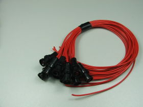 Lampka diodowa KLP-5/R 230VAC/DC typu LED 230V (klosz 5mm)/red