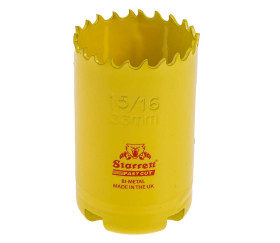 Wiertło Ø: 33mm HSS Starrett Otwornica gł. cięcia: 38mm