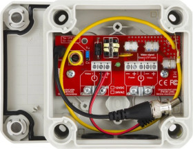 1-kanałowe zewnętrzne zabezpieczenie przeciwprzepięciowe serii EXT, video i zasilania 12V DC, BOX HD-1-EXT/12VDC