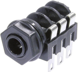 Neutrik NMJ2HF-S Złącze męskie jack 6,35 mm NMJ2HF-S, posrebrzany, 1 szt.