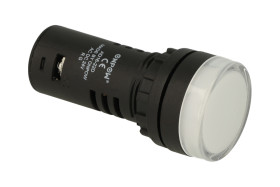 Kontrolka; dwukolorowa; AD16-22D/RG/24V; 22mm; podświetlenie LED 24V; czerwono-zielony; śrubowe; czarny; IP40; 50mm; Onpow; RoHS