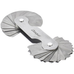 Dasqua 1351-0015 Radius Gauge Metric Range 15.5-25 mm Precision Tool