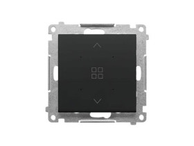 SIMON 55 Grupowy sterownik rolet do kontroli sterowników lokalnych TEZ1L01/ czarny mat TEZ1G01/149 KONTAKT SIMON