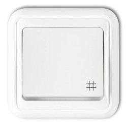 LIZA Łącznik krzyżowy biały WPT-6