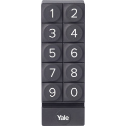 YALE 05/301000/BL Code Lock Bluetooth Smart Keypad, Create Access Codes
