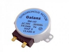 Silnik do talerza mikrofali SM-16T; 30V AC