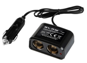 ROZGAŁĘZIACZ GNIAZDA ZAPALNICZKI 1/2 AV NA KABLU