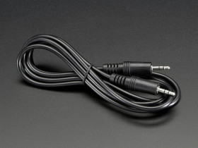Adafruit Stereo 3.5mm Plug/Plug Audio Cable - 6 feet
