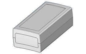 Z98J OBUDOWA PLASTIK JASNA ABS