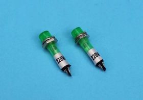 KONTR.NEONOWA AC ŚREDNIA GREEN 8,5mm