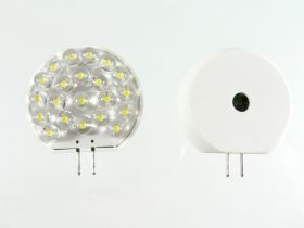 LED T30-G4 BIALA ZIMNA AC 12V