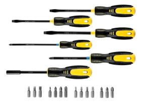 Wkrętaki i końcówki wkrętakowe zestaw 20 elementów 39D931