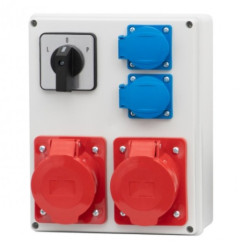 Rozdz Gn.32/5x2 230Vx2 wył.LP IP44 F-ELEKT F3.0096