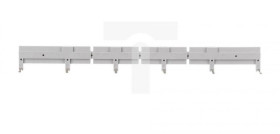 Złącze grzebieniowe 6-zębowe 10A 250V AC do gniazd i przekaźników szare ZGGZ4-1 858829